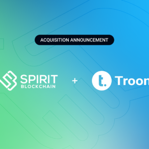 Spirit Blockchain Capital Successfully Executes Agreement to Acquire Troon Technologies